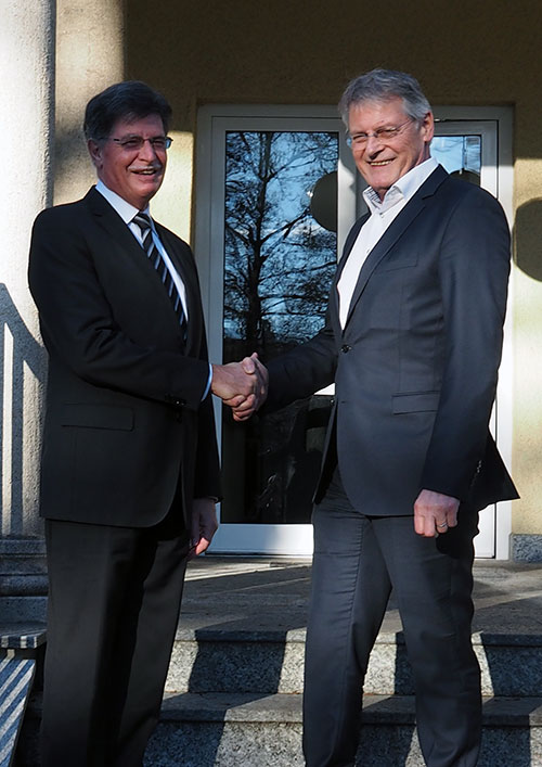 Berend Haber mit Herrn Dietmar Fürgut